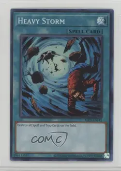 Heavy Storm (SR) Unlimited YuGiOh Metal Raiders #MRD-142 2002 - Image 1