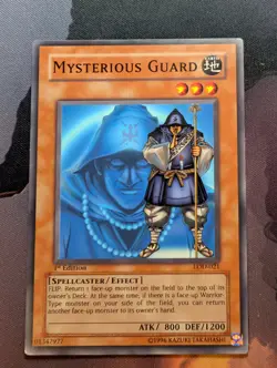 Mysterious Guard - LOD-EN021 - Common - 1st Edition - YuGiOh - Very Light Play - Image 1