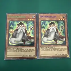Yugioh Mathematician (Green & Blue) - DLCS-EN025 - Ultra Rare - 1st Edition - Image 1