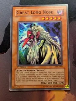 Great Long Nose LOD-068 - Common - 1st Edition - YuGiOh -Very Light Play - Image 1