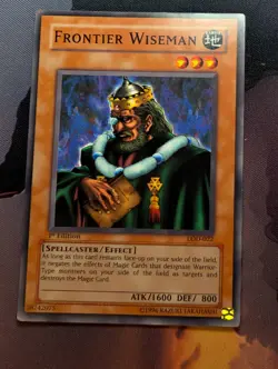 Frontier Wiseman - LOD-022 - Common - 1st Edition - YuGiOh - Very Light Play - Image 1
