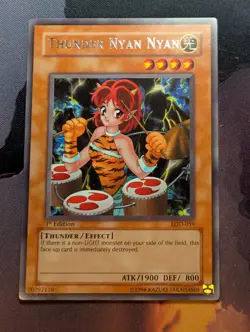 Thunder Nyan Nyan LOD-059- 1st Edition - YuGiOh - NM - Image 1