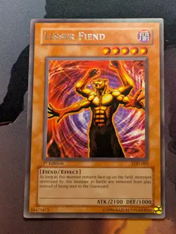 Lesser Fiend - Rare LOD-003 - 1st Edition - YuGiOh - NM - Image 1