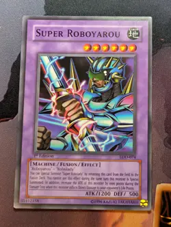 Super Roboyarou - LOD-074 - 1st Edition - YuGiOh - NM/VLP - Image 1