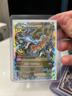 2016 Pokemon mega EX M Charizard 108/106 Ultra Rare TCG Card - Image 1