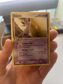 Pokemon TCG Espeon EX Sandstorm 16/100 Regular Rare Card - Image 3