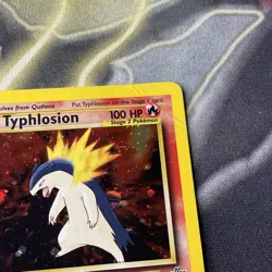 Pokemon Typhlosion TCG Neo Genesis Holo Card 18/111 Unlimited - LP - Image 4