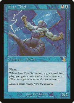 Aura Thief MTG LP blue magic card urza's destiny - Image 1