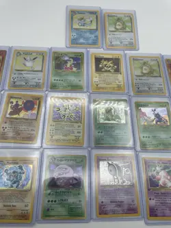 lot of 23 vintage WOTC japanese & english holo pokemon cards DMG-LP CONDITION - Image 4