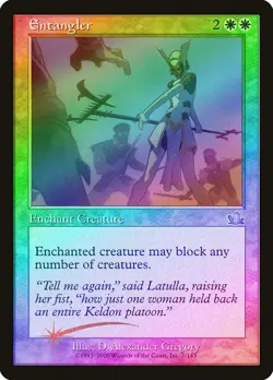 Entangler FOIL Prophecy PLD White Uncommon MAGIC THE GATHERING CARD ABUGames - Image 1