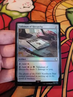 Talisman of Hierarchy Foil Universes Beyond: Fallout MTG LP - Image 1