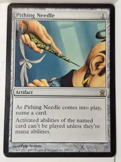Pithing Needle - Saviors of Kamigawa - Magic the Gathering MTG Nice! - Image 1