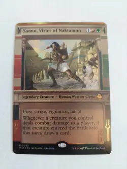 Samut, Vizier of Naktamun (Showcase) March of the Machine: The Aftermath Foil - Image 1