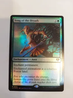Song of the Dryads Commander Masters Foil - Image 1
