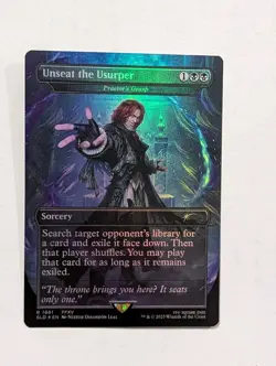 Final Fantasy - Unseat the Usurper (Praetor's Grasp) Foil Magic #1861 - Image 1