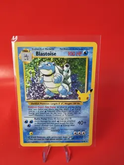 Pokemon TCG Card Blastoise 2/102 Celebrations 25th Anniversary Holo NM-M - Image 1