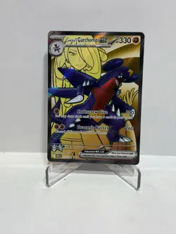 Pokemon TCG Cynthia's Garchomp EX 215/182 Destined Rivals Ultra Rare - Image 1