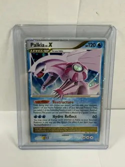 Pokemon Palkia LV.X Diamond and Pearl Promo DP18 Holo *Damaged* - Image 1