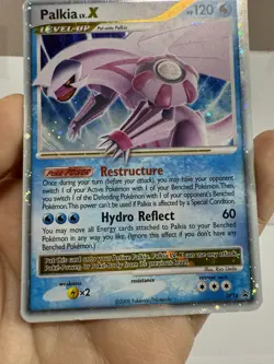 Pokemon Palkia LV.X Diamond and Pearl Promo DP18 Holo *Damaged* - Image 4