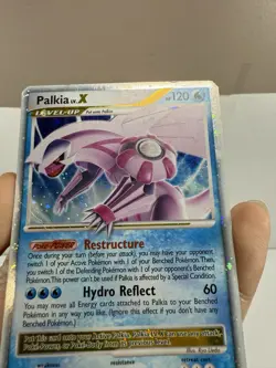 Pokemon Palkia LV.X Diamond and Pearl Promo DP18 Holo *Damaged* - Image 5