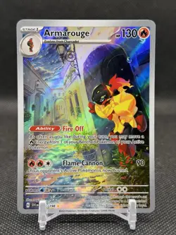 Armarouge 203/198 SV01: Scarlet & Violet Base Set Illustration Rare Pokemon TCG - Image 1