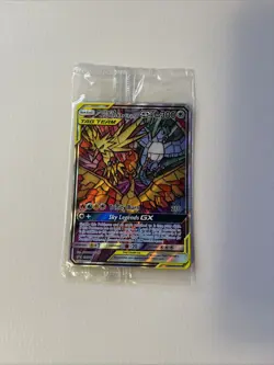 Pokemon TCG Moltres & Zapdos & Articuno GX SM210 Promo Sealed NM/M Hidden Fates - Image 1