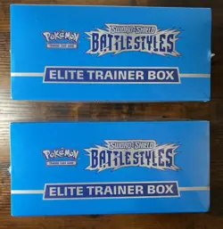 LOT OF SIX (6) SEALED Pokemon Sword and Shield Battle Styles Elite Trainer Boxes - Image 3
