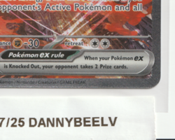 2025 Pokemon TCG Destined Rivals DRI Team Rocket's Moltres EX SAR 229/182 NM/M+ - Image 5