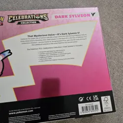 Pokemon TCG Celebrations Dark Sylveon V Collection Factory Sealed Box - Image 4