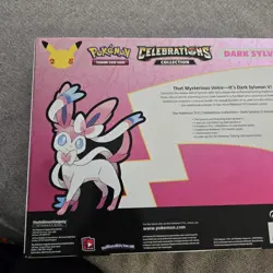 Pokemon TCG Celebrations Dark Sylveon V Collection Factory Sealed Box - Image 5