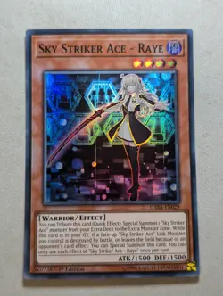 Sky Striker Ace - Raye - DASA-EN029 - Super Rare - 1st Edition - Yugioh - Image 1