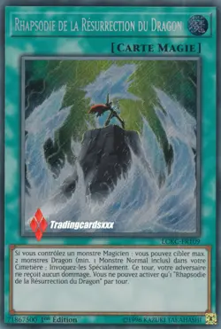 ♦Yu-Gi-Oh!♦ Rhapsodie de la Resurrection du Dragon: LCKC-FR109 -VF/Secret Rare- - Image 1