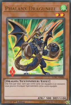♦Yu-Gi-Oh!♦ Phalanx Dragunite (Dragunity) : LCKC-FR086 -VF/Ultra Rare - Image 1