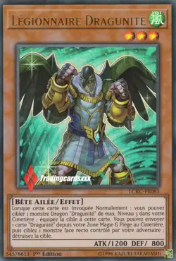 ♦Yu-Gi-Oh!♦ Legionnaire Dragunite (Dragunity) : LCKC-FR085 -VF/Ultra Rare- - Image 1