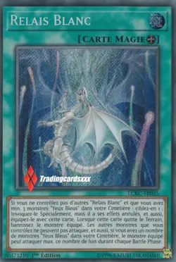 ♦Yu-Gi-Oh!♦ Relais Blanc (Dragon aux Yeux Bleus) : LCKC-FR035 -VF/Secret Rare - Image 1
