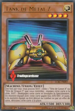 ♦Yu-Gi-Oh!♦ Tank de Metal Z : LCKC-FR007 -VF/Ultra Rare- - Image 1