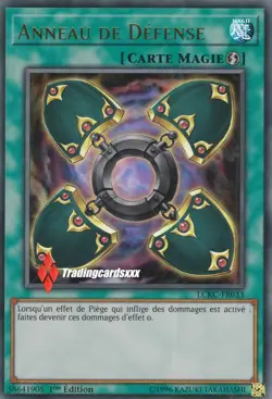 ♦Yu-Gi-Oh!♦ Anneau de Defense (Ring of) : LCKC-FR033 -VF/Ultra Rare- - Image 1