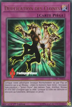♦Yu-Gi-Oh!♦ Duplication des Clones (Cloning) : LCKC-FR055 -VF/Ultra Rare- - Image 1