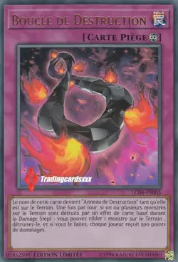 ♦Yu-Gi-Oh!♦ Boucle de Destruction (Loop of - Anneau): LC06-FR005 -VF/Ultra Rare- - Image 1