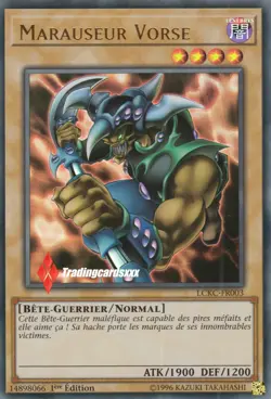 ♦Yu-Gi-Oh!♦ Marauseur Vorse (Raider - Bete Guerrier): LCKC-FR003 -VF/Ultra Rare- - Image 1