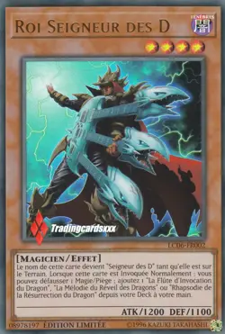♦Yu-Gi-Oh!♦ Roi Seigneur des D (The King of Dragon) : LC06-FR002 -VF/Ultra Rare- - Image 1