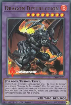 ♦Yu-Gi-Oh!♦ Dragon Destruction (Le Croc de Critias) : LC06-FR003 -VF/Ultra Rare- - Image 1