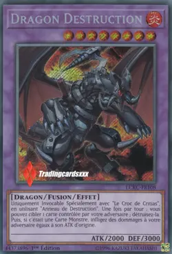 ♦Yu-Gi-Oh!♦ Dragon Destruction (Le Croc de Critias): LCKC-FR108 -VF/Secret Rare- - Image 1