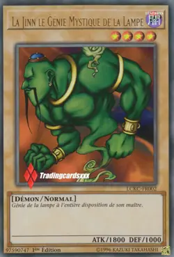 ♦Yu-Gi-Oh!♦ La Jinn le Genie Mystique de la Lampe : LCKC-FR002 -VF/Ultra Rare- - Image 1