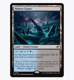 Watery Grave - Edge of Eternities (EOE) - MTG Rare #261 | Regular Card - Image 1