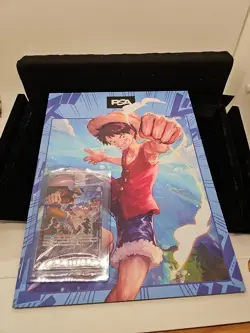 Monkey D. Luffy #OP05-060 One Piece 2024 PSA Magazine Promo Sealed Promo Card - Image 1