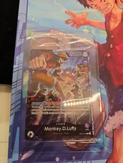 Monkey D. Luffy #OP05-060 One Piece 2024 PSA Magazine Promo Sealed Promo Card - Image 2