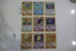 Complete Fossil Set 62/62 Original 1999 WOTC Pokemon Cards TCG NM w Extras - Image 2