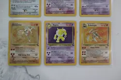 Complete Fossil Set 62/62 Original 1999 WOTC Pokemon Cards TCG NM w Extras - Image 5