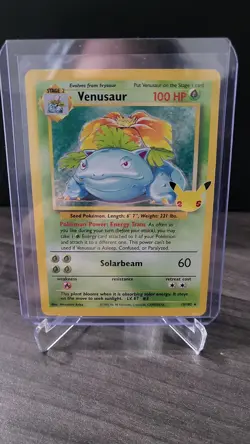 Pokemon Card - Venusaur Celebrations Classic Collection 15/102 Holo Rare - Image 1